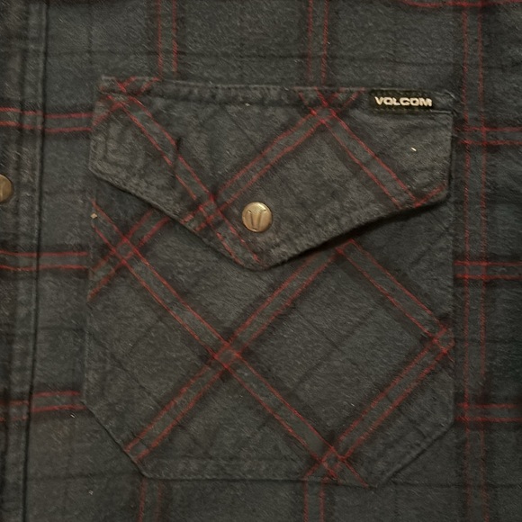 Volcom Windproof Quilted Flannel, size L - Picture 4 of 7